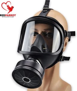 BDSM Gasmasker inclusief filter - Seks masker - One size - Kunststof - Verstelbaar — thumbnail 1