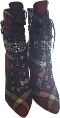 RUON- LUXE-ENKEL LAARSJE- RUITMOTIEF-NAALDHAK 9 CM-38 — thumbnail 5