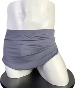 Sexy heren boxershort - Grijs - Naadloos - Pouch - Erotisch - Knoopje — thumbnail 1