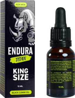 Endura Titan Cumin Oil - King Size - Grotere Erecties — thumbnail 3
