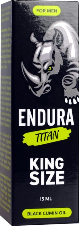 Endura Titan Cumin Oil - King Size - Grotere Erecties — thumbnail 4