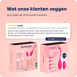MyFantasy Vibrerend Ei met Afstandsbediening – Vibrators voor Vrouwen – Remote Clitoris Stimulator - Seksspeeltjes voor Koppel - Sex Toys voor Koppels - Kamasutra Eitjes - Vibrator Tril Ei - Sex Ei Roze — thumbnail 11