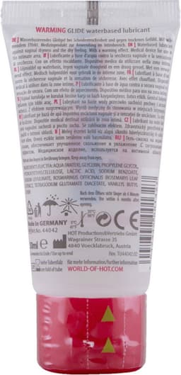 Hot-Hot Warming Glide Wb 30 Ml-Glijmiddel — thumbnail 6