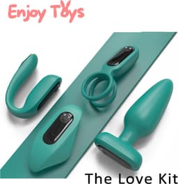 Enjoy Toys® - The Lovekit - Met afstandbediening - Vibrator - Ultiem genot - Eindeloos samen of alleen spelen - Sex toys voor mannen - Sex toys voor vrouwen - Leuk cadeau — thumbnail 1