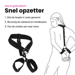 Intenz® - Bondage Handboeien set - BDSM - Sex Toys voor Koppels - Seksspeeltjes voor mannen en vrouwen - Cadeau — thumbnail 9