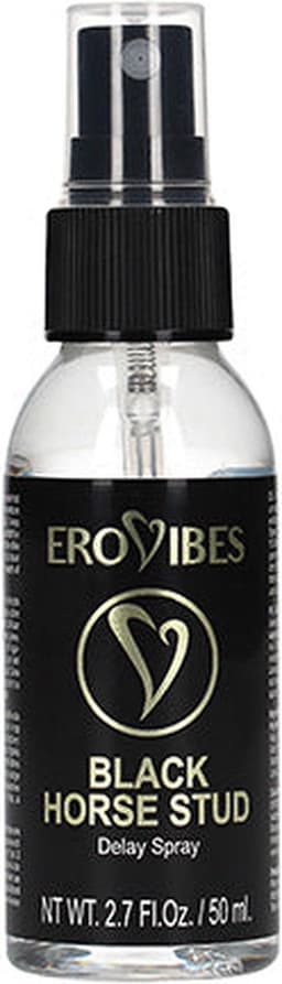 Erovibes Black Horse Stud Delay Spray – Vertraging Spray Voor Mannen – Klaarkomen Uitstellen – 50 ml — thumbnail 1