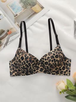 Sexy Tijgerprint BEHA - Lingerie BH - Panterprint - Luipaardprint - Dames Mode — thumbnail 5