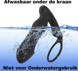 IntiMate® P SpotPleaser - Prostaat Stimulator voor Mannen - Luxe Anale Vibrator met Dubbele Penisringen - 3 in 1 Geavanceerde Buttplug - Vibrerende Dildo met Cockring - Prostaat Massager Sex Toys voor Mannen - Stotende Buttplug — thumbnail 4