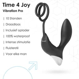 Intense Pro™ - Prostaat Vibrator mannen - Prostaat Stimulator - Sex toys voor mannen - Buttplug & Cockring - Met Afstandsbediening - Zwart - 1 maand Rouze — thumbnail 5