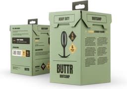 BUTTR - Heavy Duty Verzwaarde Buttplug met Zuignap - Buttplugs - Anal Plug - Sex Toys voor Vrouwen en Mannen - Seksspeeltjes - Zwart — thumbnail 5