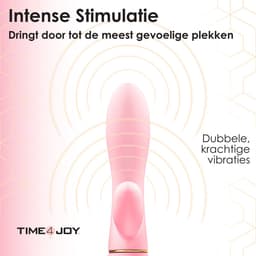 Tarzan Pro™ - Tarzan Vibrator - Vibrators Voor Vrouwen - Clitoris & G-spot stimulator - Inclusief spannend E-book - Inclusief Opbergzakje - Seksspeeltjes - Sex Toys - Roze - 1 maand Rouze — thumbnail 3
