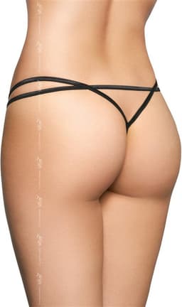 SoftLine | sexy string | open kruis | rood | S/M — thumbnail 3