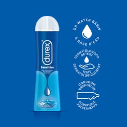 Durex - 10 stuks Condooms - Orgasm Intense - 110ml Glijmiddel - Intense Orgasm 10ml - Play Sensitive 100ml - Voordeelverpakking — thumbnail 5