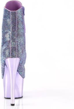 Pleaser - ADORE-1020CHRS Plateau Laarzen, Paaldans schoenen - US 7 - 37 Shoes - Paars — thumbnail 5