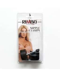 Rimba Bondage Play - Tepelklemmen Met Verwisselbare Gewichten - 200 gram — thumbnail 3
