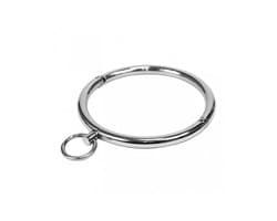Rimba - Slaven Collar - RVS - Rond - Met Inbus sluiting