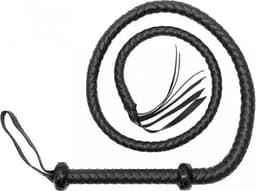 Rimba - Arabische Bullwhip - 150 cm - Zwart — thumbnail 2