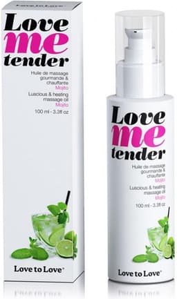 Love me Tender - Verwarmende Massageolie - Mojito — thumbnail 1