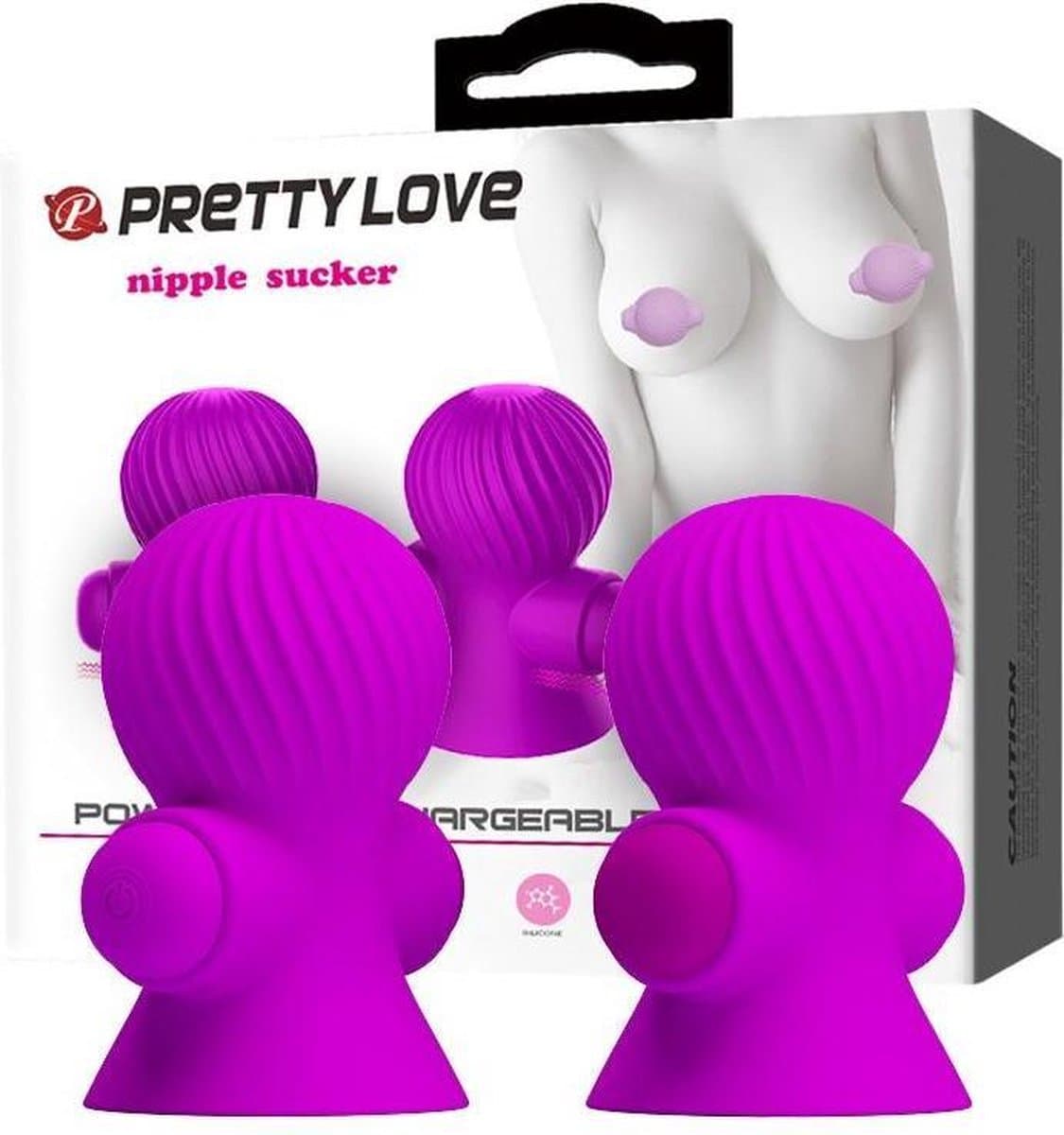 Pretty Love - Vibrerende Tepelzuigers — afbeelding 1