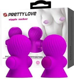 Pretty Love - Vibrerende Tepelzuigers — thumbnail 1