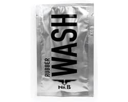 Mister b rubber wash a - inhoud 20 ml Sachet - handig voor op reis