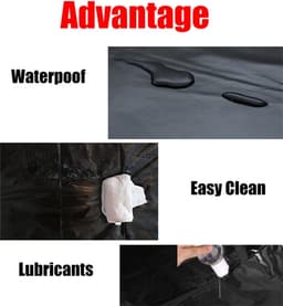 Oneay BDSM Waterdichte Sekslakens Seksspeeltjes, Vlekbestendige Lakens voor Seksspelletjes, Herbruikbare Speellakens Seksmeubels voor de Slaapkamer, Seksartikelen voor Volwassenen voor Koppels Kinky (roze,1*1,6m) — thumbnail 2