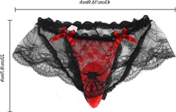 Sexy Sissy Panties voor Mannen met Kant, Transparante Mini Rok en Erotische Ondergoed voor Crossdressers en Cosplay — thumbnail 7