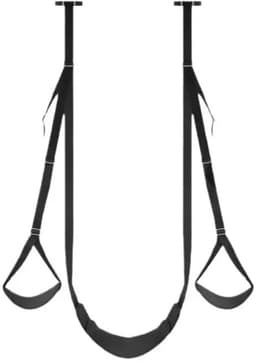 Velmio Sex Schommel - Love Swing - Deur Sexschommel - Bondage set - 136kg max - Sexspeeltjes Voor koppels - Zwart - Verstelbaar — thumbnail 3