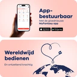MyFantasy Vibrerend Ei met App 3.0 - Abonnementsvrije Nederlandse App - Vibrators voor Vrouwen - Clitoris Stimulator - Seksspeeltjes voor Koppel - Remote Vibrator Tril Ei - Kamasutra Eitjes - Sex Toys voor Koppels - Roze — thumbnail 5