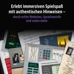 Krimispel - Raadsels Oplossen - Misdaad Nagaan - Interactieve Website - 22.7 cm x 16.6 cm - Zilver — thumbnail 5