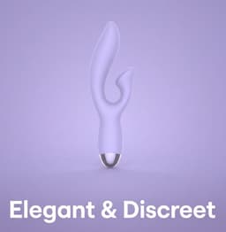 MontAmour Bunny – Rabbit Vibrator voor Beginners & Gevorderden – Tarzan Vibrator – G-Spot & Clitoris Stimulator – Dubbele Stimulatie – 10 Vibratiestanden – Sex Toys voor Vrouwen & Koppels – Oplaadbaar – Hygiene - Veilig- Waterdicht - Lila - Paars — thumbnail 4
