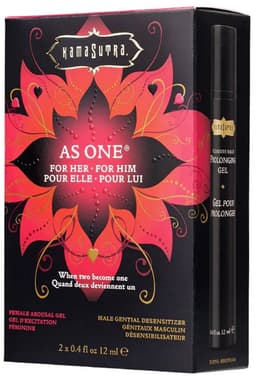 Kamasutra - As One Intensify Plus - Verwarmend & Orgasmevertragend - Voor hem & haar - 2 x 12 ml — thumbnail 4