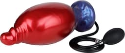 Power Monsters - Shadow Behemoth - Opblaasbare Monster Dildo - 22 cm - Rood/Blauw — thumbnail 4
