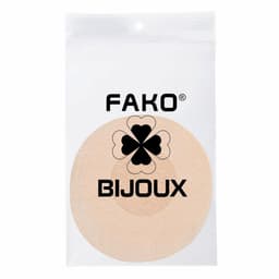 Fako Bijoux - 50x Tepelstickers - Tepelbedekker - Tepelplakkers - Tepel Stickers - Nipple Covers - Tepel BH - Rond - 25 Paar - 50 Stuks — thumbnail 2