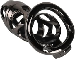 Banoch | Peniskooi aluminium gun grey | 3 ringen | 45 mm, 50 mm & 55 mm | chastity cage voor mannen — thumbnail 5