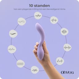 OHYES G Spot Vibrators voor Vrouwen – 10 Vibratiestanden - Clitoris Stimulator - Oplaadbare Vibrator – Stil & Waterdichte Sex Toys — thumbnail 3