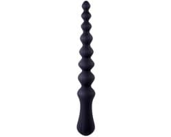NMC 8.5 inch geribbeld siliconen Anal bal Beads Anale kralen - Zwart - 24.2 cm — afbeelding 1