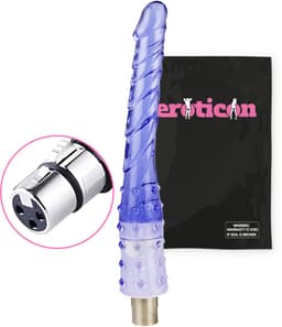 Eroticon Dildo - Lang - 21.8 CM inbreng - Opzetstuk voor Eroticon Sexmachine - Accessoire - 3XLR opzetstuk — thumbnail 1