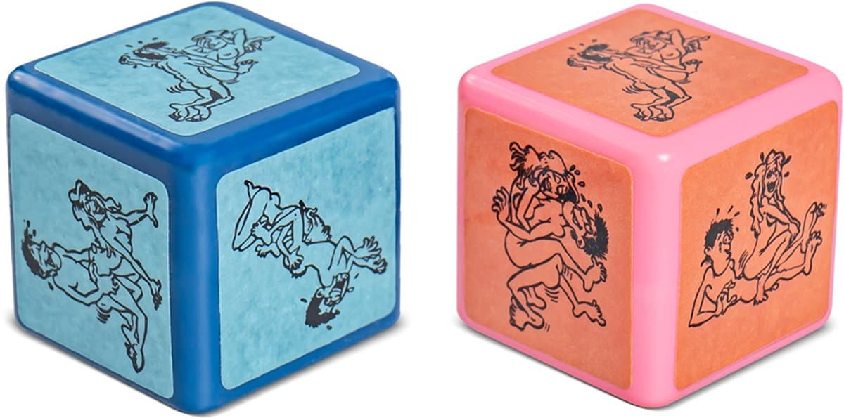 Kamasutra Dobbelstenen – Erotisch Spel met Seksstandjes – Grappig Cadeau voor Koppels & Vrijgezellenfeest — afbeelding 1
