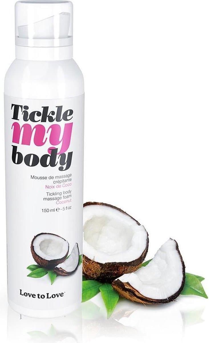 Tickle my Body - Massagemousse - Coconut — afbeelding 1
