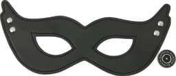 Banoch - mask villain black - masker van imitatieleer zwart — thumbnail 4
