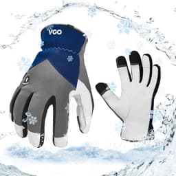 Vgo... Winter Work Gloves, Light Mechanical Gloves, Waterproof, Strength, 4℉ or More 3M Thinsulate C100 (GA9603FW) - ShopVlot — thumbnail 1