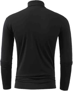 2026 Mannelijke Winter Warm Opstaande Kraag Mode Thermisch Ondergoed Mannen Basic T-Shirt Blouse Trui Lange Mouwen — thumbnail 3