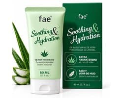 Fae Glijmiddel Waterbasis met Aloë Vera - Lubricant 80ml - Veilig voor Condooms & Sex Speeltjes - Lube - voor de Gevoelige huid