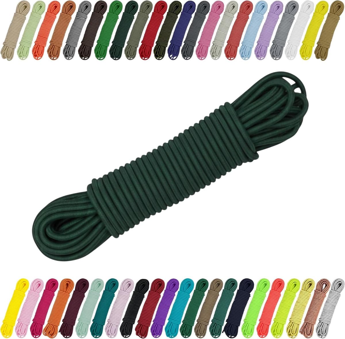 Elastische koord voor naaien, knutselen en buiten - rond, 3 mm x 10 m — afbeelding 1