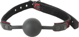 Banoch | courtesan ballgag red | siliconen Bal ∅ 4 cm — thumbnail 9