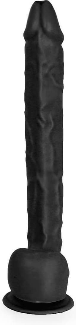 Kiotos Cox - Mega Dildo XXL 37 x 4.4 cm - Zwart — thumbnail 2