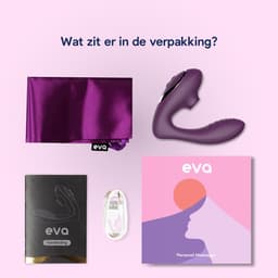 Eva® Queen Pro - Vibrator voor Vrouwen - Luchtdruk Sex Toy - G-Spot Stimulator & Clitoris Satisfyer - Seksspeeltjes voor Koppels - Dildo Vibrator - Realistisch - Erotische Audio - Sex Toys voor Vrouwen - Cadeau voor vrouw - Deep Purple — thumbnail 8