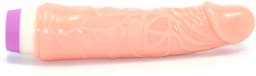 Realistische Dildo Vibrator Blank - Realistisch geaderd - Flexibele schaft - Blank - Jelly - Spannend voor koppels - Sex speeltjes - Sex toys - Erotiek - Sexspelletjes voor mannen en vrouwen – Seksspeeltjes - Stimulator — thumbnail 2