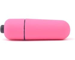Mini Bullet Roze - Intens gevoel - Stimulerend voor vrouwen - Pocketsize - 1 trilstand - Stimulerend voor clitoris - Spannend voor koppels - Sex speeltjes -Sex toys - Erotiek - Sexspelletjes voor mannen en vrouwen – Seksspeeltjes - Stimulator